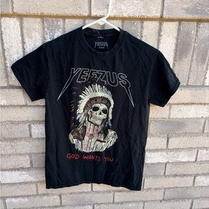 Yeezy Black Yeezus Tour Tee